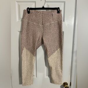 Calia Dusty Mauve and Cream Spotted Active Skirt